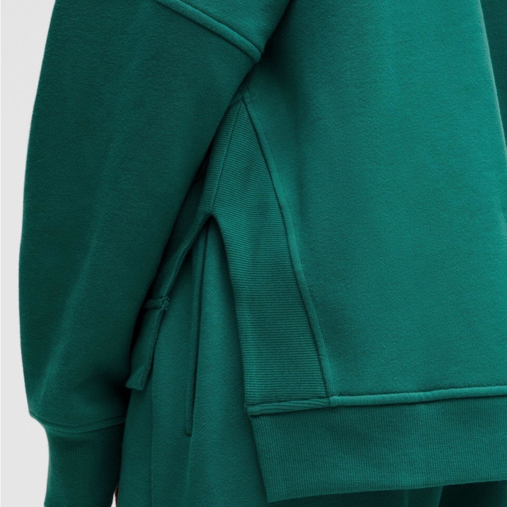 NWOT Lululemon Scuba Oversized side-slit Hoodie XS/S - Picture 6 of 8